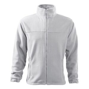 MALFINI Férfi fleece felső Jacket - Fehér | S kép
