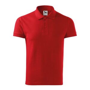 MALFINI Férfi galléros póló Cotton Heavy - Piros | 2XL kép