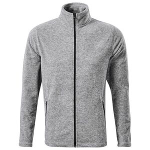 MALFINI Férfi polár pulóver Factor - Ezüst melírozott | 2XL kép