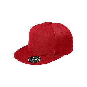 MALFINI Rap 5P siltes sapka - Piros | unisex kép