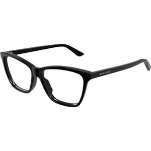 Bottega Veneta BV1421O 001 ONE SIZE (55) Fekete Férfi Dioptriás szemüvegek kép