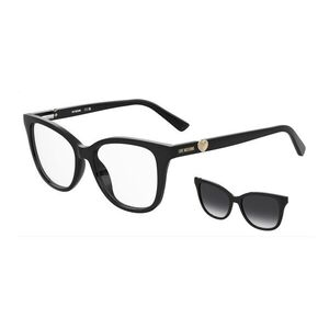 Love Moschino MOL701/C 807/WJ Polarized ONE SIZE (53) Fekete Férfi Dioptriás szemüvegek kép