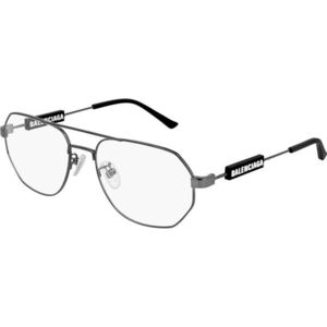 Balenciaga BB0117O 001 ONE SIZE (57) Ezüst Unisex Dioptriás szemüvegek kép