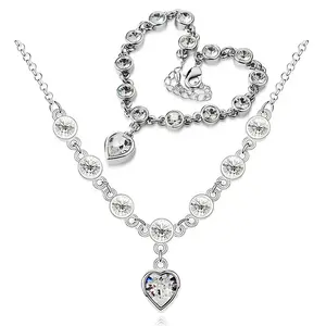 Elora női ékszer szett whitegold kép