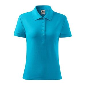 MALFINI Női galléros póló Cotton Heavy - Türkiz | XS kép