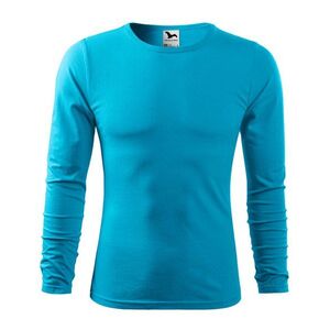 MALFINI Férfi hosszú ujjú póló Fit-T Long Sleeve - Türkiz | M kép