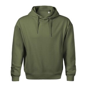 MALFINI Férfi kapucnis pulóver Moon - Khaki | M kép