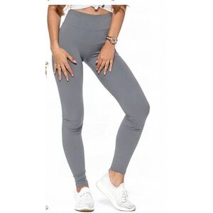 Női S-M-es világosszürke leggings - Aiken Life - ÚJ kép