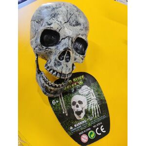 Mozgó állkapcsú koponya, partidekoráció - Halloween - ÚJ kép
