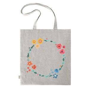 Bontis FLORAL WREATH vászontáska - FLORAL WREATH | Bézs kép