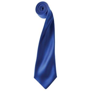 Premier Workwear Szatén nyakkendő - Királykék kép