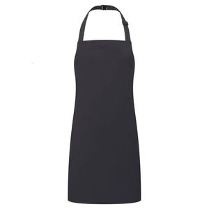 Premier Workwear Gyermek főzőkötény - Fekete | 43 x 53 cm (3-6 éves) kép