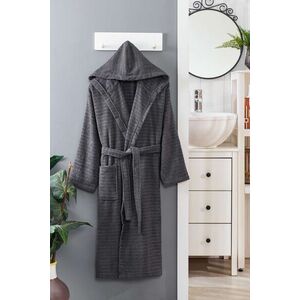 L'essential Maison Bathrobe Anthracite Doga - Anthracite kép
