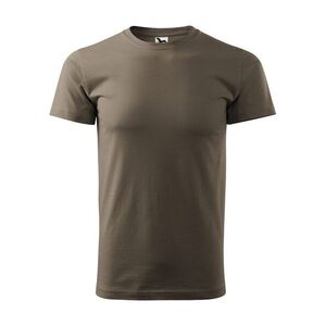 MALFINI Heavy New póló - Army | XS kép