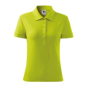 MALFINI Női galléros póló Cotton - Lime | XS kép