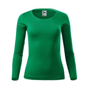 MALFINI Női hosszú ujjú póló Fit-T Long Sleeve - Középzöld | XS kép