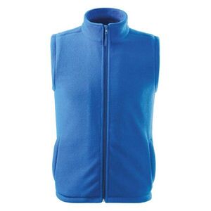 MALFINI Fleece mellény Next - Azúrkék | XS kép
