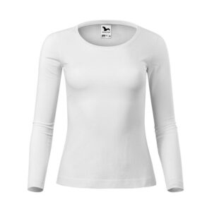 MALFINI Női hosszú ujjú póló Fit-T Long Sleeve - Fehér | S kép