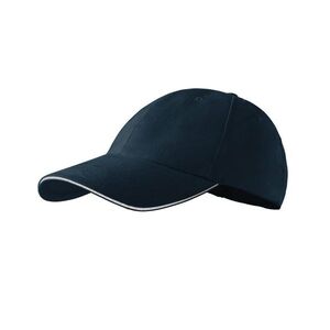 MALFINI 6P Sandwich siltes sapka - Tengerészkék | unisex kép