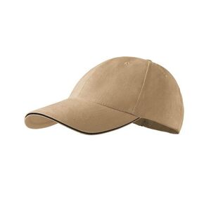 MALFINI 6P Sandwich siltes sapka - Homokszínű | unisex kép