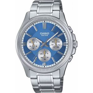 Férfi Casio MTP-1375PD-2A2VEF ezüst karóra kép