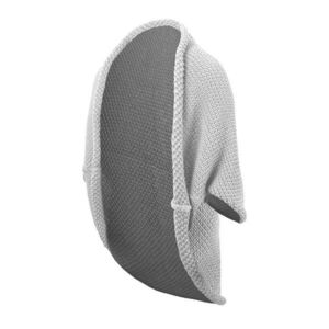 Bontis Kötött kardigán változtatható hosszúsággal - Világos szürke | unisex kép