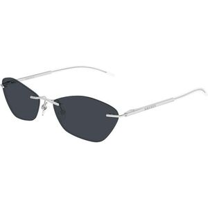 Alexander McQueen AM0525S 001 ONE SIZE (57) Ezüst Unisex Napszemüvegek kép