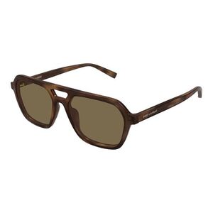 Saint Laurent SL905 003 ONE SIZE (55) Havana Unisex Napszemüvegek kép