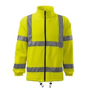 MALFINI Fényvisszaverő kabát HV Fleece Jacket - Fényvisszaverő sárga | 2XL kép