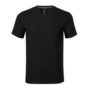 MALFINI Férfi póló Action V-neck - Fekete | S kép