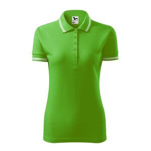 MALFINI Női galléros póló Urban - Apple green | XS kép