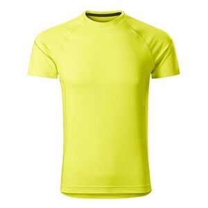 MALFINI Férfi póló Destiny - Neonsárga | L kép