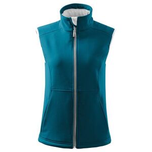 MALFINI Női softshell mellény Vision - Sötét türkiz | XS kép
