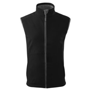 MALFINI Férfi softshell mellény Vision - Fekete | S kép