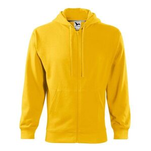 MALFINI Férfi felső Trendy Zipper - Sárga | S kép
