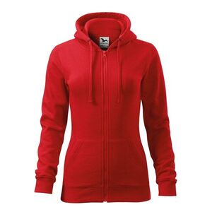 MALFINI Női felső Trendy Zipper - Piros | XS kép