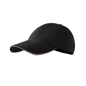 MALFINI 6P Sandwich siltes sapka - Fekete | unisex kép