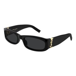 Saint Laurent SLM152 001 ONE SIZE (55) Fekete Unisex Napszemüvegek kép