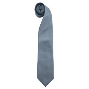 Premier Workwear Finom kötésű nyakkendő - Szürke kép