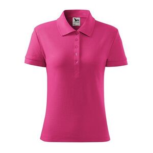 MALFINI Női galléros póló Cotton - Bíborvörös | XS kép