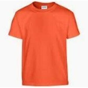 Gildan 5000 póló orange 3XL kép