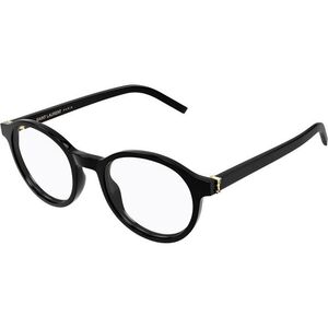 Saint Laurent SLM163 001 ONE SIZE (50) Fekete Unisex Dioptriás szemüvegek kép