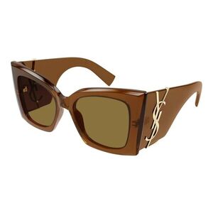 Saint Laurent SLM119BLAZECRYSTAL 002 ONE SIZE (54) Barna Unisex Napszemüvegek kép