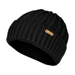 Bontis Kötött sapka bordázott mintával - Fekete | unisex kép