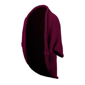 Bontis Kötött kardigán változtatható hosszúsággal - Szilvaszínű | unisex kép