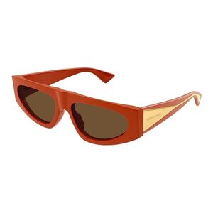 Bottega Veneta BV1277S 004 ONE SIZE (57) Narancssárga Unisex Napszemüvegek kép