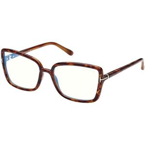 Tom Ford FT5813-B 055 ONE SIZE (56) Havana Férfi Dioptriás szemüvegek kép