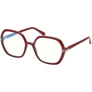 Tom Ford FT5814-B 066 ONE SIZE (55) Vörös Férfi Dioptriás szemüvegek kép