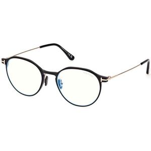 Tom Ford FT5866-B 002 ONE SIZE (52) Fekete Unisex Dioptriás szemüvegek kép