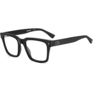 Dsquared2 ICON0013 003 ONE SIZE (52) Fekete Női Dioptriás szemüvegek kép